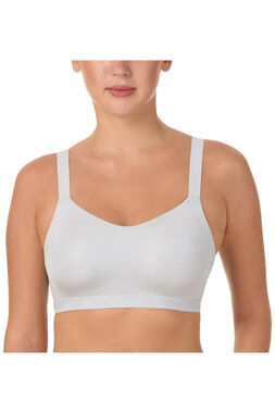 Comfort Code Women's Signature Smooth Wireless Bra Ice Gray -